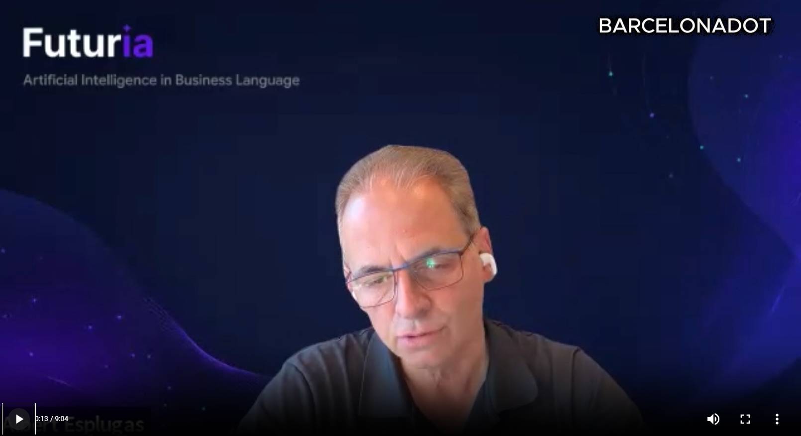 Albert Esplugas fundador de Futuria