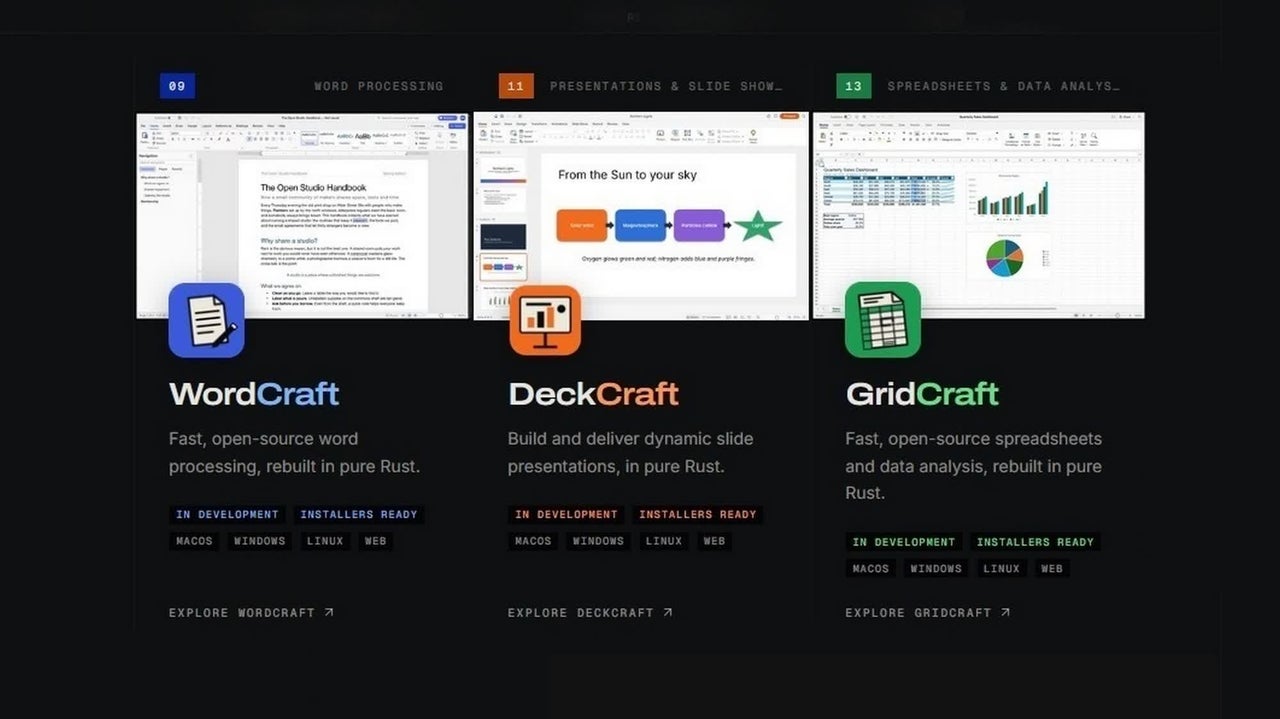Desarrollador crea alternativas gratuitas a Microsoft Office con IA Claude