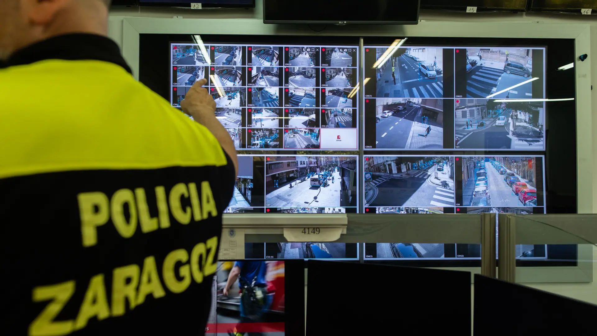 Zaragoza amplía videovigilancia con 52 cámaras de IA en zonas conflictivas