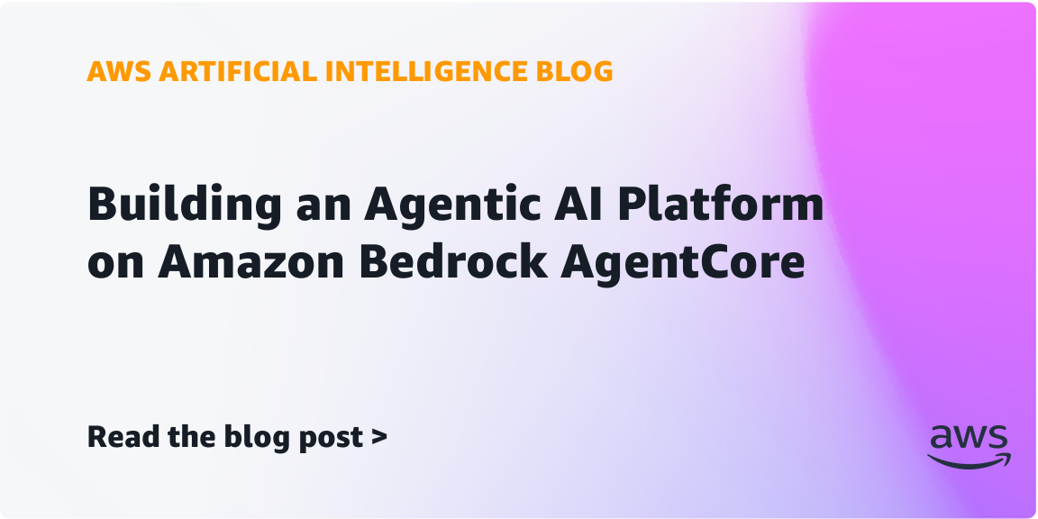 🌐 Amazon presenta Bedrock AgentCore para gestión de IA agéntica a gran escala
